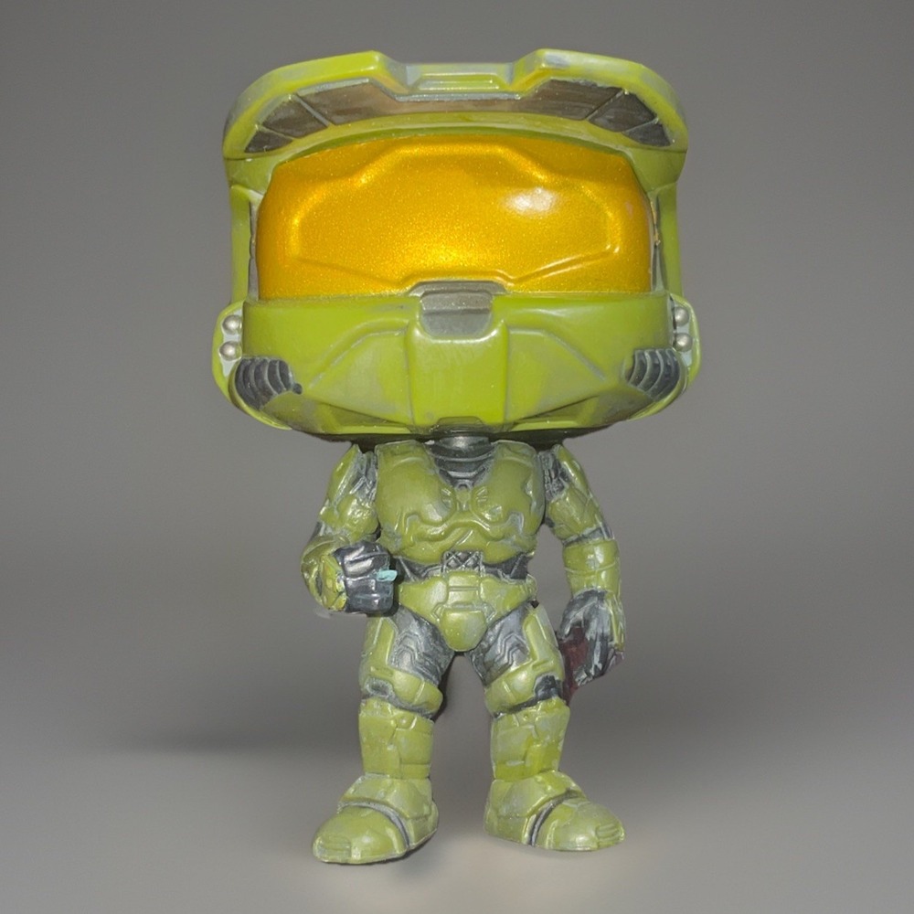 Funko Pop Halo Master Chief  #07 - Vaulted - No‎ BOX, Missing Piece